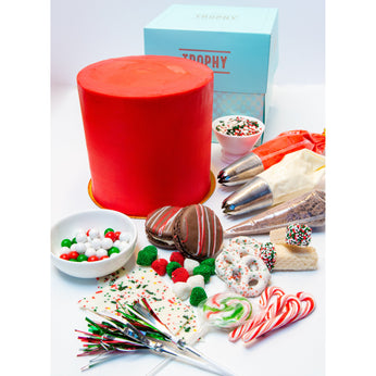 Decorate Your Own Holiday Magic Cake-Trophy Cupcakes