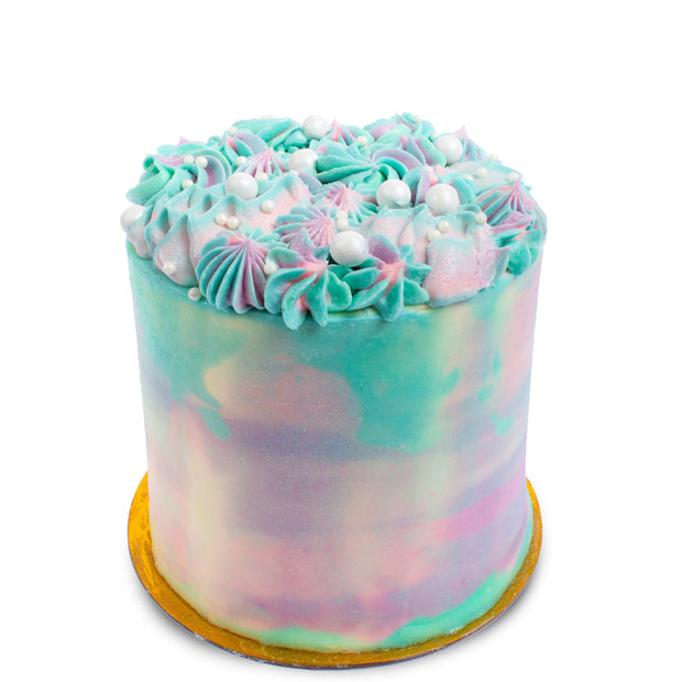 Mermaid Cake-Trophy Cupcakes