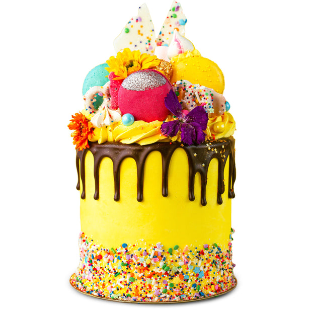 Yellow Magic Cake-Trophy Cupcakes