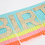 Colorful Fringe Happy Birthday Garland