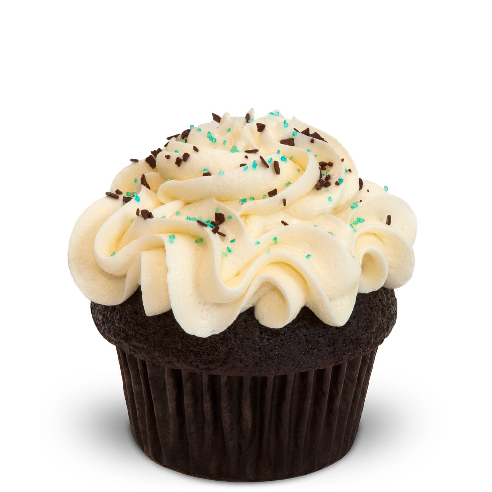 Chocolate Vanilla-Trophy Cupcakes