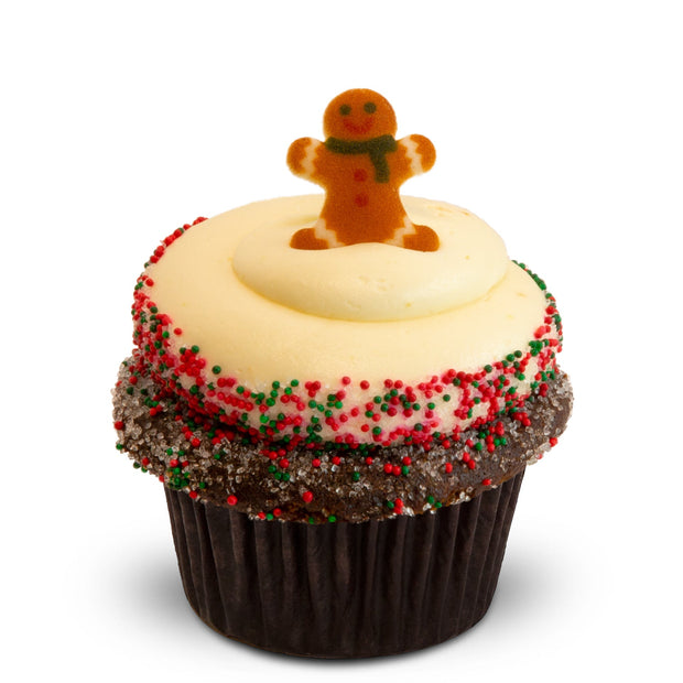 Gingerbread Orange-Trophy Cupcakes