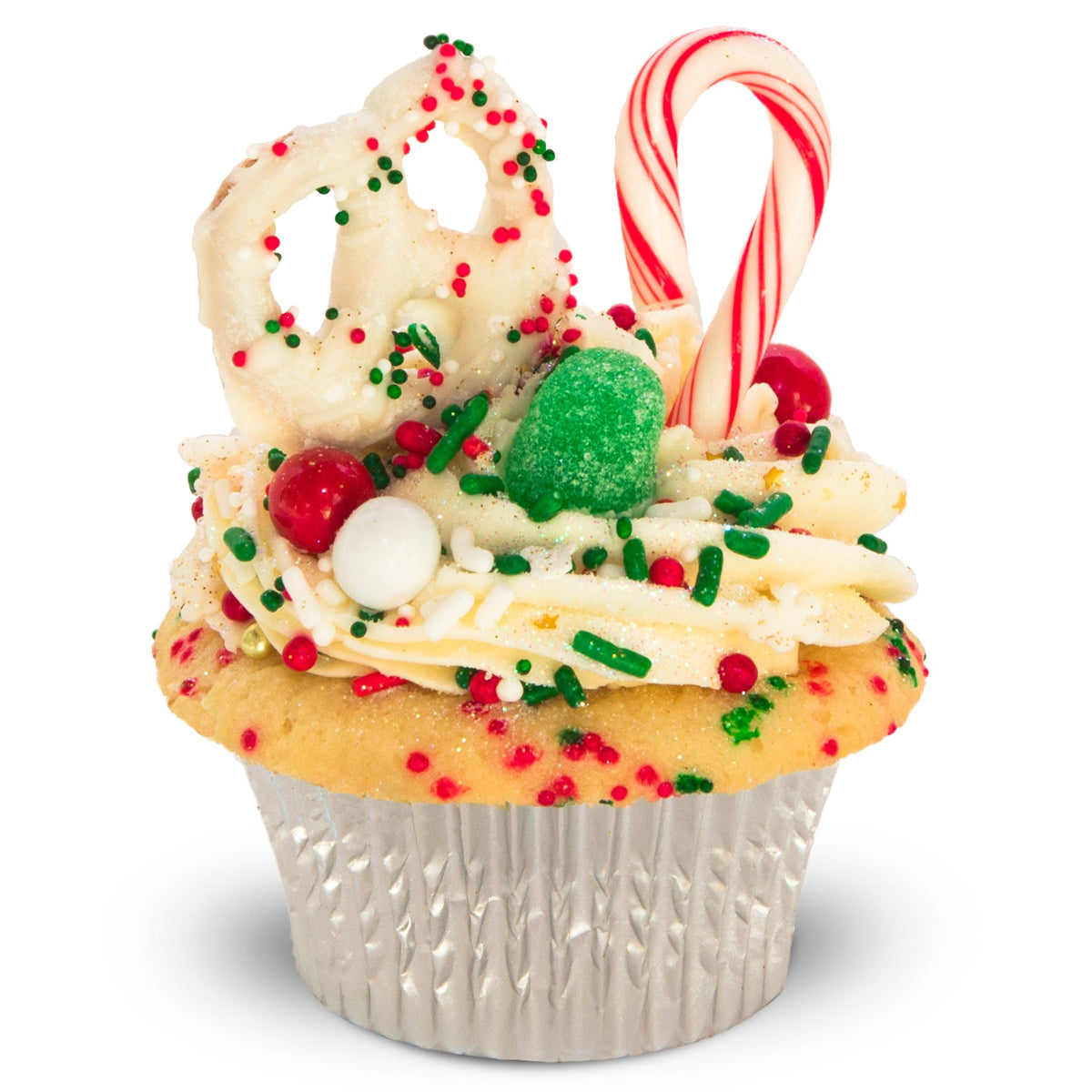 Holiday Yumfetti®-Trophy Cupcakes
