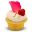 Luxe Lemon Raspberry Rose-Trophy Cupcakes