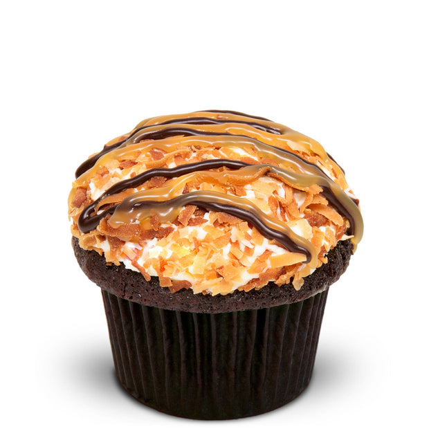 Samoas-Trophy Cupcakes