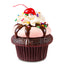 Strawberry Sundae-Trophy Cupcakes