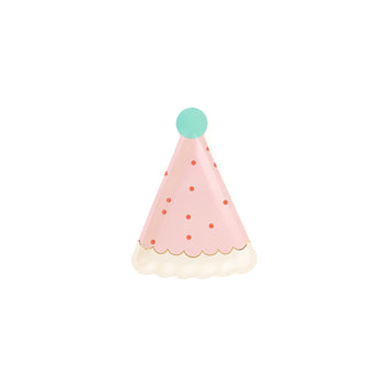 Party Hat Plates-Trophy Cupcakes