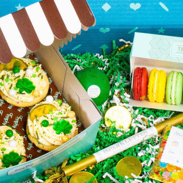 St. Patrick's Gift Box-Trophy Cupcakes