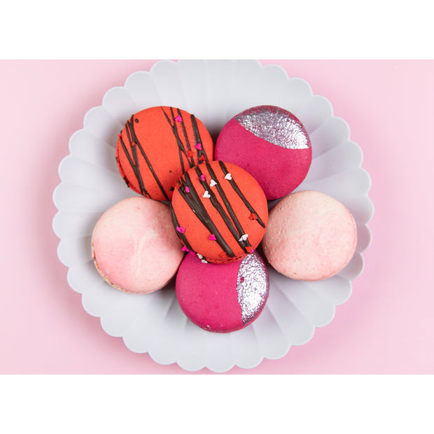Valentine Macaron 6-Pack-Trophy Cupcakes