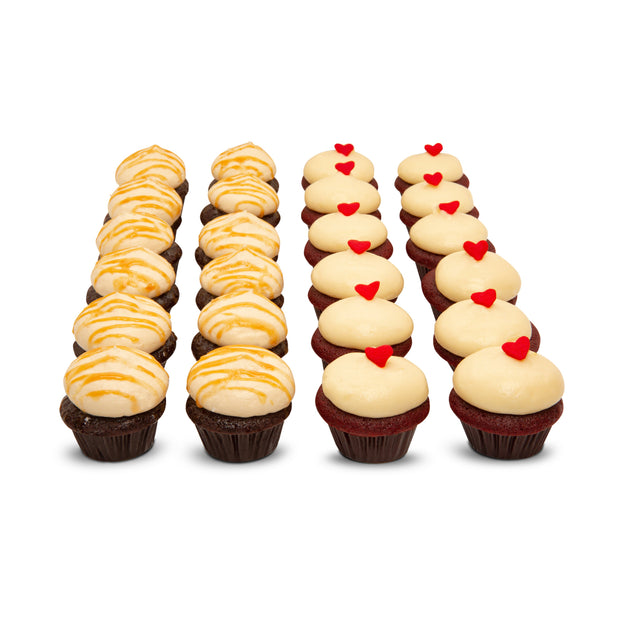 2 Dozen All-Time Most Popular Flavor Minis-Trophy Cupcakes