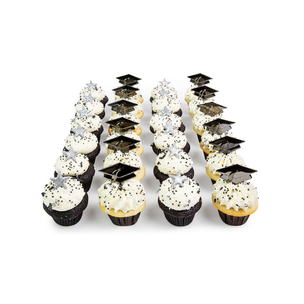 2 Dozen Graduation Minis-Trophy Cupcakes