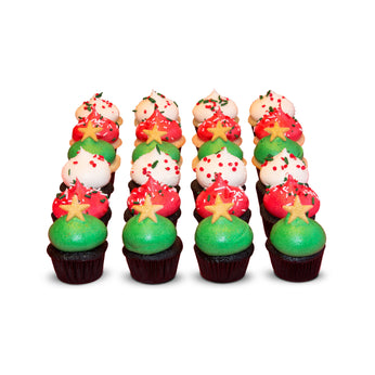 2 Dozen Holiday Minis-Trophy Cupcakes