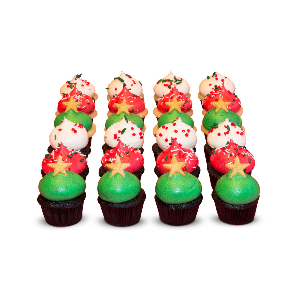 2 Dozen Holiday Minis-Trophy Cupcakes