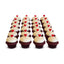 2 Dozen Red Velvet Minis-Trophy Cupcakes