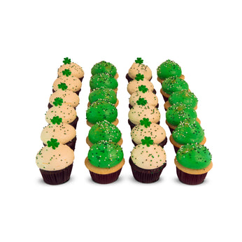 2 Dozen St. Pat's Minis-Trophy Cupcakes