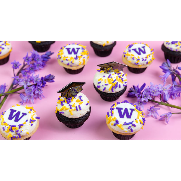 2 Dozen UW Minis-Trophy Cupcakes