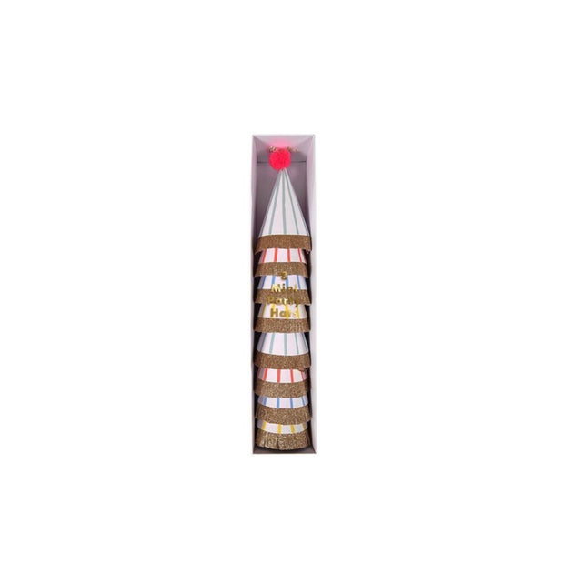 Mini Striped Party Hats