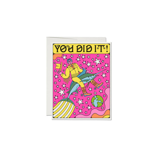 You Did It Card