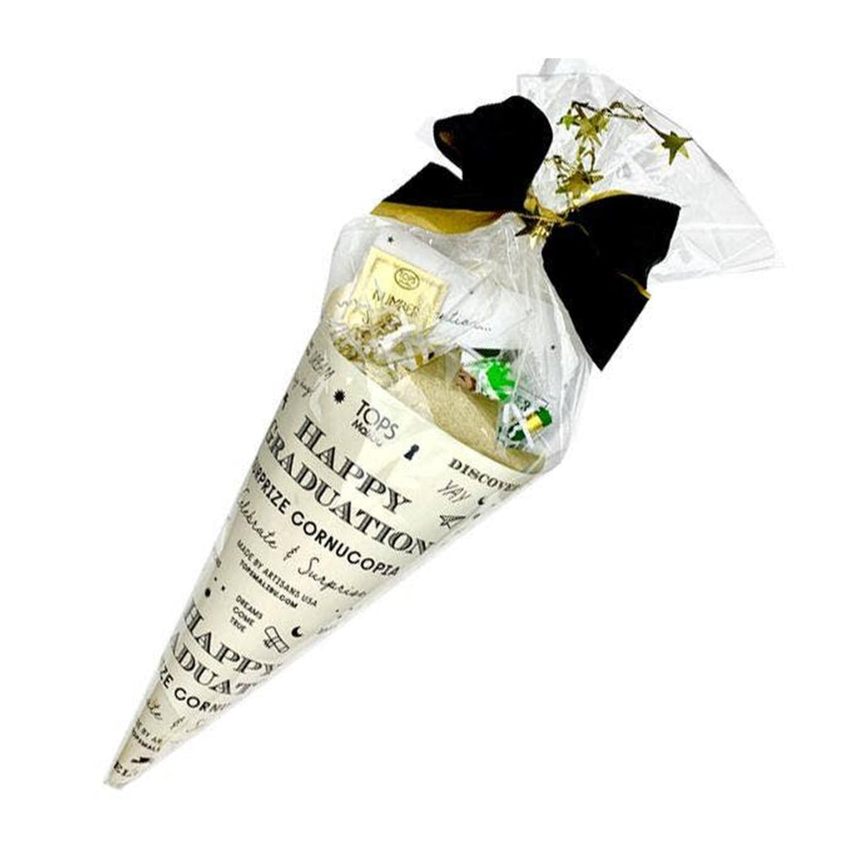 Graduation Cornucopia-Trophy Cupcakes