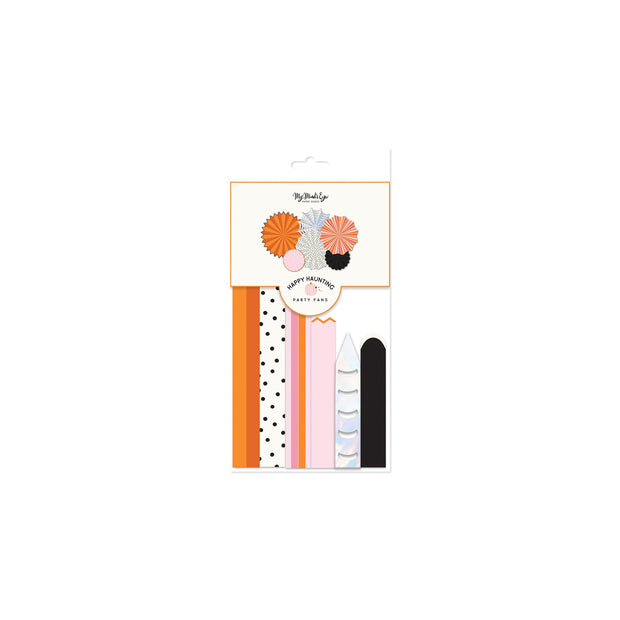 Happy Haunting Party Fans