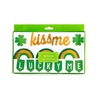 St. Patrick's Day Mini Banner Set-Trophy Cupcakes