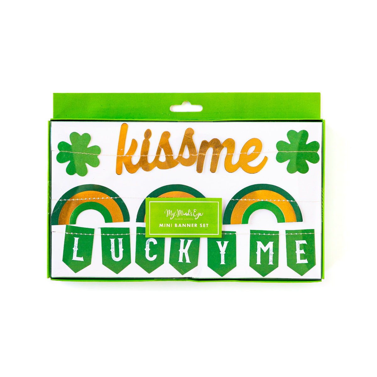 St. Patrick's Day Mini Banner Set-Trophy Cupcakes