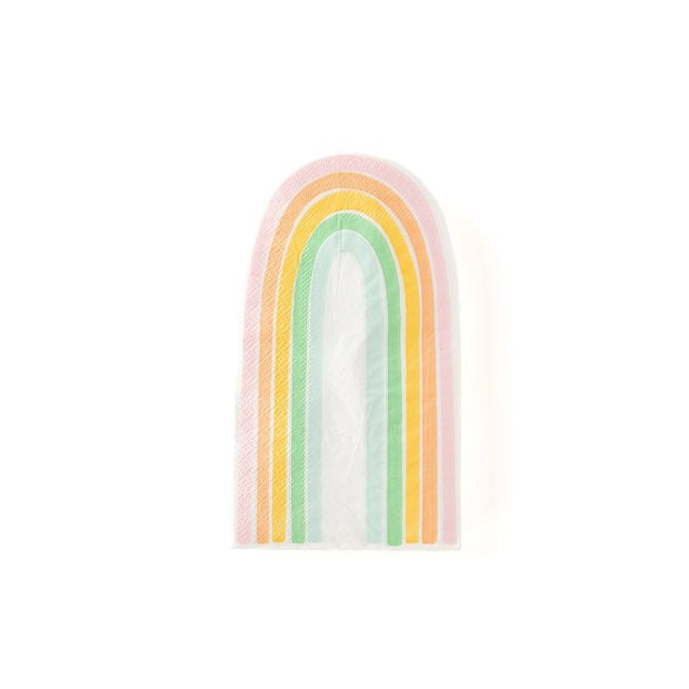 Pastel Rainbow Napkins-Trophy Cupcakes
