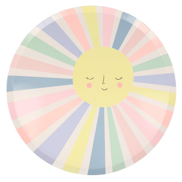Rainbow Sun Plate-Trophy Cupcakes