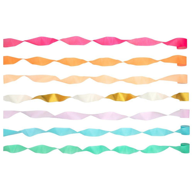 Colorful Paper Streamers