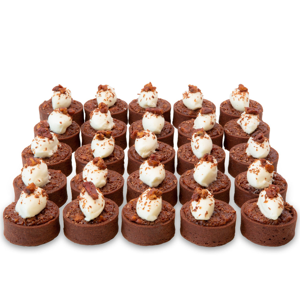 Chocolate Pecan Tart Bites-Trophy Cupcakes