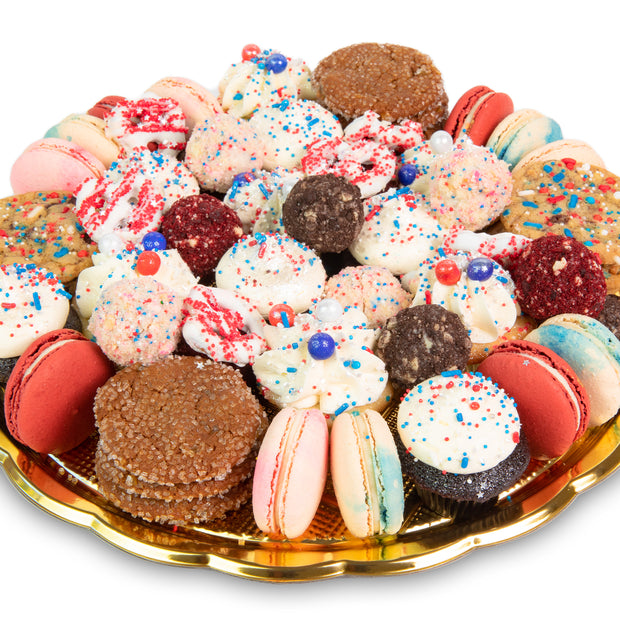4th of July Perfect Party Platter-Trophy Cupcakes