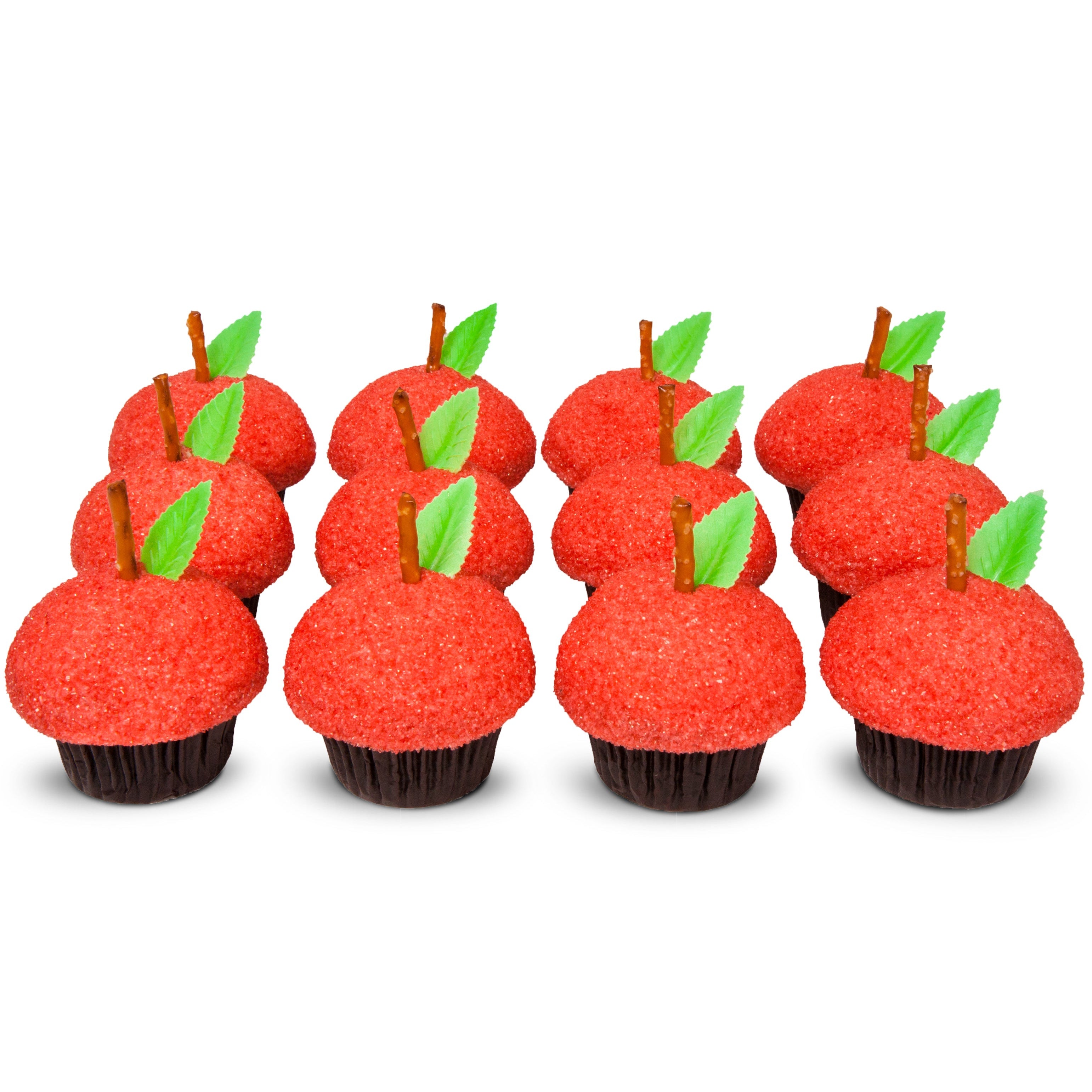 Cupcakes with Cupcake Toppers (One Dozen)