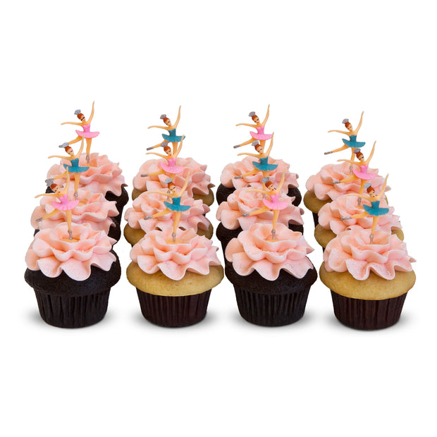 Ballerina Dozen-Trophy Cupcakes