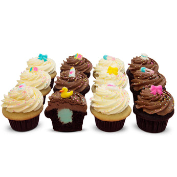Gender Reveal Dozen - It's a Boy-Trophy Cupcakes