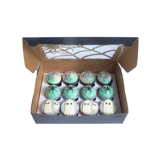 Sweet Boo! Spider Box-Trophy Cupcakes