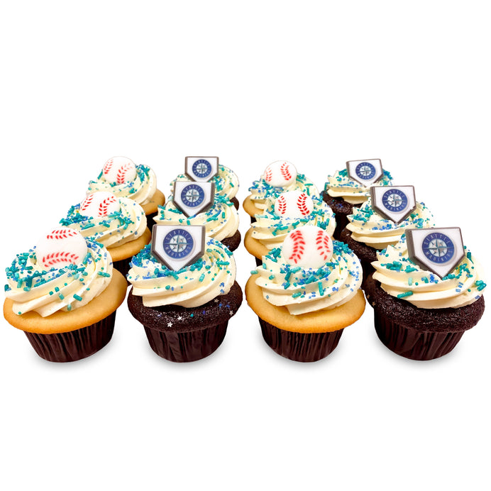Mariners Cake Trophy Cupcake's Irresistible Cupcake Flavors – Trophy Cupcakes