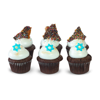 Passover 6 Pack-Trophy Cupcakes