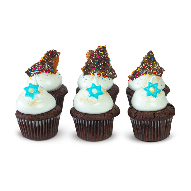 Passover 6 Pack-Trophy Cupcakes