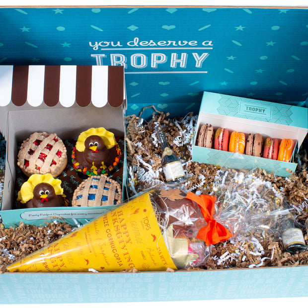 Give Thanks Gift Box-Trophy Cupcakes