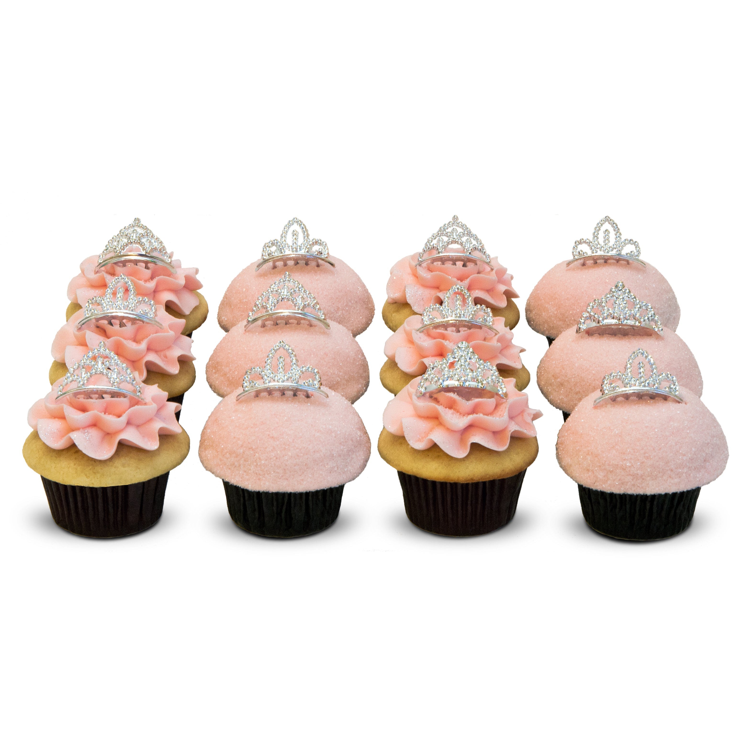 Bakewareind Crown Cupcake/ Cake Toppers,10pcs – Bakewareindia