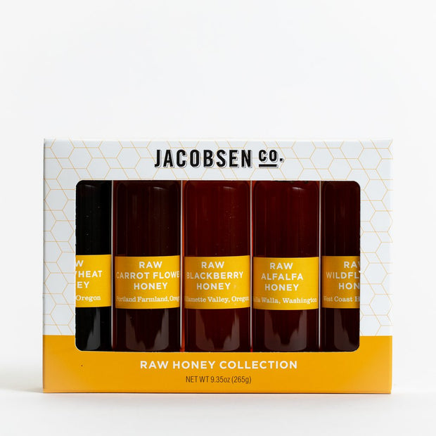 Jacobsen 5-Vial Raw Honey Collection-Trophy Cupcakes