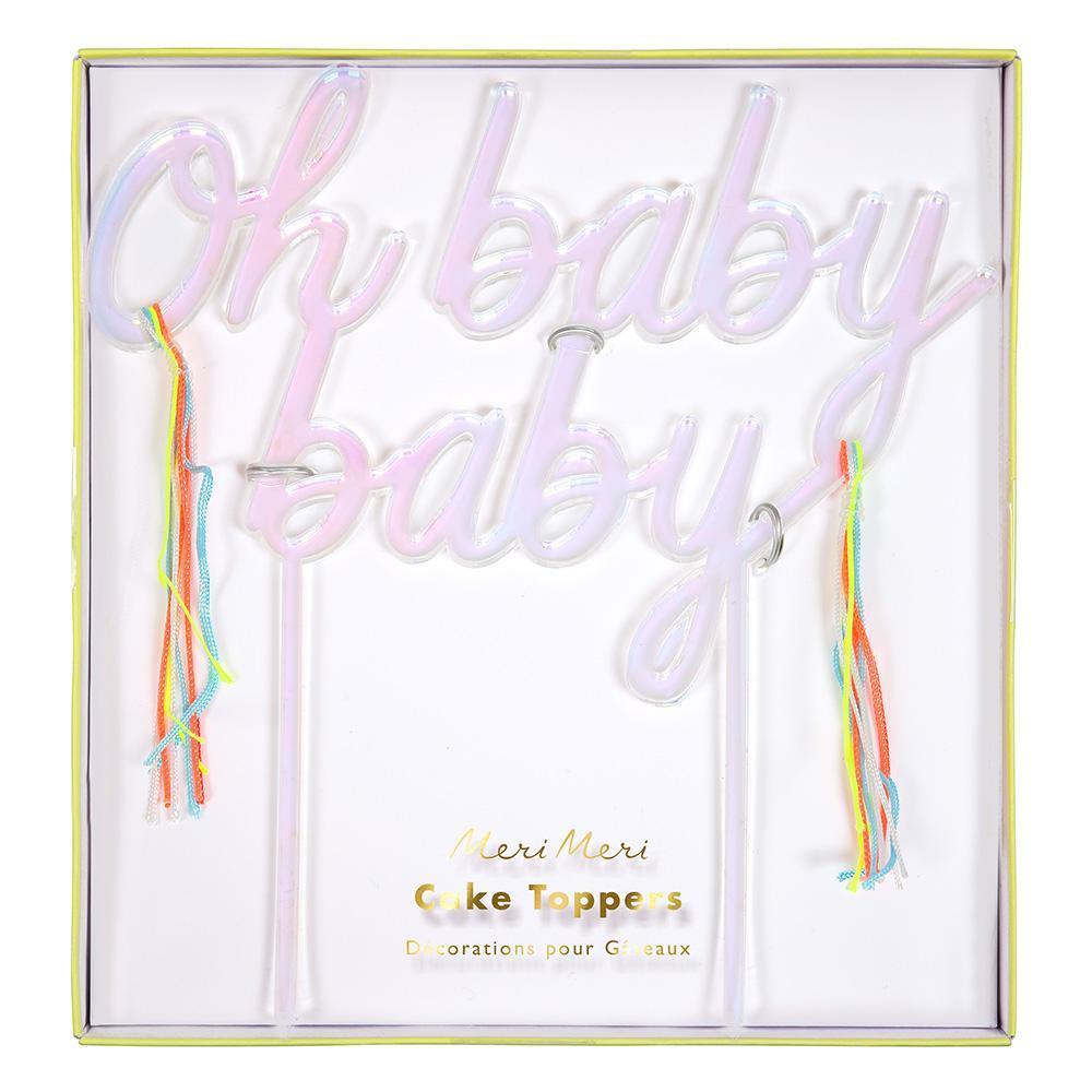 Oh Baby Baby Cake Topper-Trophy Cupcakes