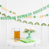 St. Patrick's Day Mini Banner Set-Trophy Cupcakes