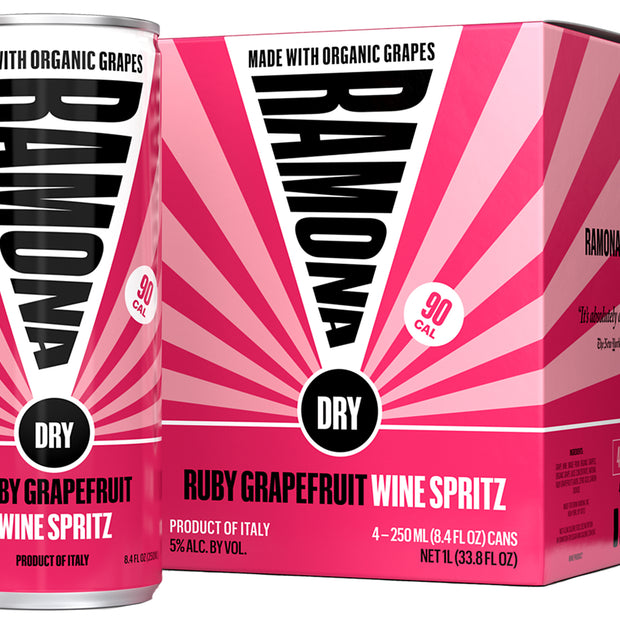 Ramona Dry Ruby Grapefruit Wine Spritz