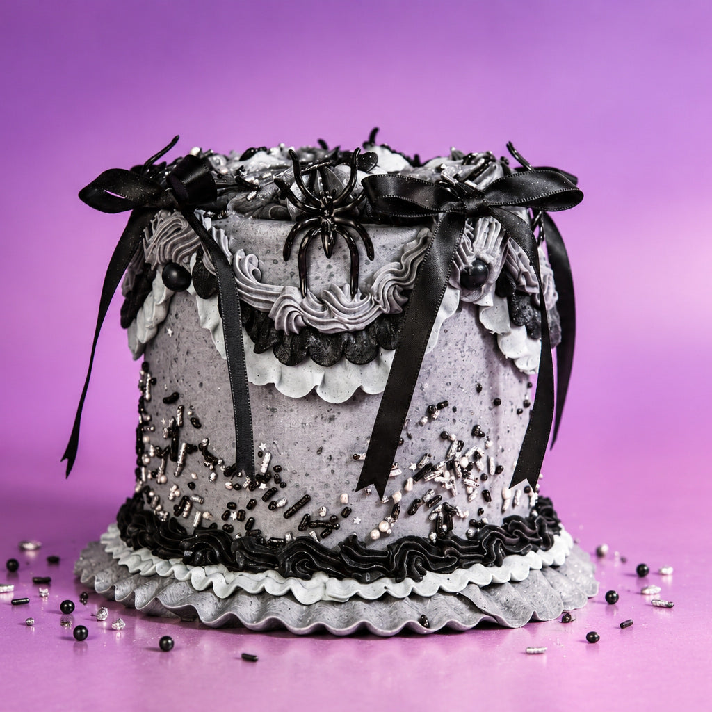 Vintage Halloween Cake